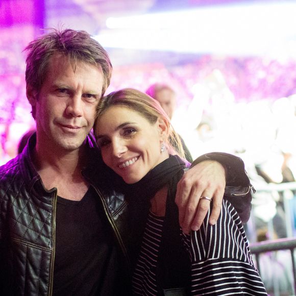 Exclusif - Le prince Emmanuel Philibert de Savoie et la princesse Clotilde (Courau) - People au concert de Johnny Hallyday au POPB de Bercy a Paris - Jour 2. Le 15 juin 2013 Borde-Corlouer-Jacovides-Moreau / Bestimage