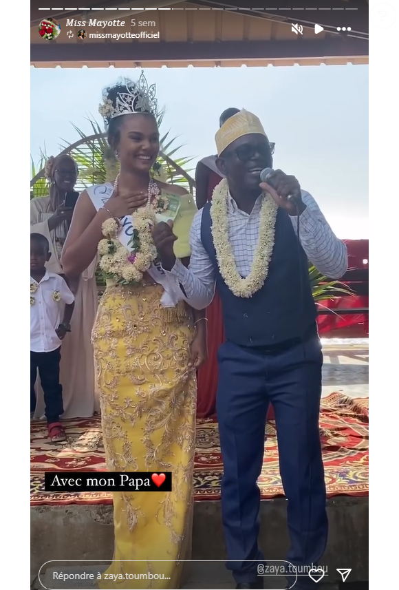 Car ce sont aujourd'hui 320 000 habitants de Mayotte qui se retrouvent en difficultés

Zaya Toumbou, Miss Mayotte 2024 en route pour Miss France 2025.