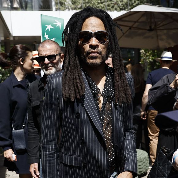 Lenny Kravitz lors des Internationaux de France de Tennis de Roland Garros 2026, à Paris, France, le 7 juin 2026. © Jacovides-Moreau/Bestimage