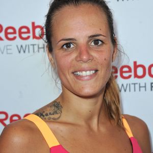 Laure Manaudou- Paris le, 15 09 2013 - La parisienne , la course aux 35000 participantes au champs de Mars. VEEREN / BESTIMAGE