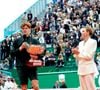 Ce complexe monégasque cinq étoiles accueille les joueurs dans des conditions exceptionnelles.

 Jannik Sinner, La princesse Charlène de Monaco lors de la finale du Rolex Monte-Carlo Masters au Monte-Carlo Country Club de Monaco le 12 avril 2026.

© Claudia Albuquerque / Bestimage