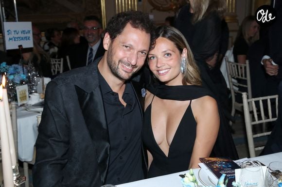 Éric Antoine et sa femme Gennifer Demey - Gala « Vaincre le Cancer » au Cercle Interallié à Paris le 28 Septembre 2025. © Bertrand Rindoff / Bestimage