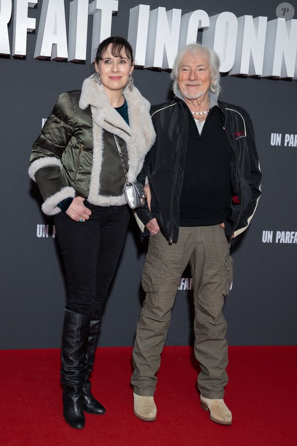 compte-t-il fonder une famille avec celle à qui il a passé la bague au doigt le 2 septembre 2023 ?

Muriel Megevand et Hugues Aufray assistent à l'avant-première du film 'Un Parfait Inconnu - A Complete Unknown' au Grand Rex le 15 janvier 2025 à Paris, France. Photo by Nasser Berzane/ABACAPRESS.COM