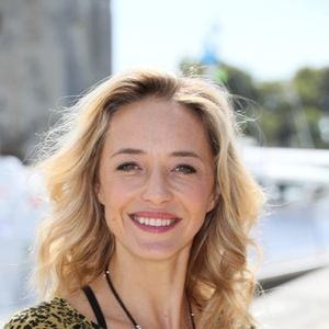 Hélène De Fougerolles pour la série télévisée "Balthazar" au photocall du troisième jour du festival international du film de La Rochelle, France, le 14 septembre 2018. © Patrick Bernard/Bestimage