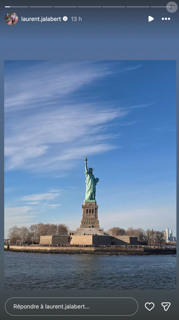 Capture d'écran de la story Instagram de Laurent Jalabert du 23/12/2025
