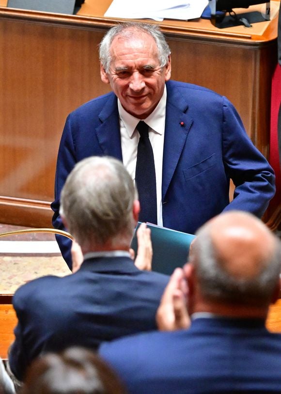 François Bayrou, Premier ministre - Illustrations du vote de confiance accordé au Premier ministre François Bayrou à l'Assemblée nationale à Paris, le 8 septembre 2025.
© Christian Liewig/Bestimage