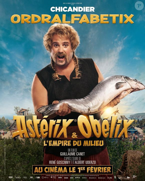 Jason Chicandier incarne Ordralfabetix dans le nouveau film Astérix.