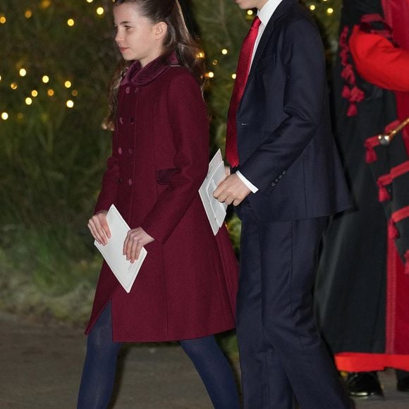 La famille royale d'Angleterre assiste à la messe "Together At Christmas Carol" à l'abbaye de Westminster à Londres, Royaume-Uni le 6 Décembre, 2024