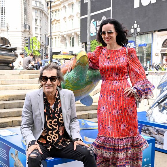 16 juillet 2025: Célébrités durant un photocall pour le lancement de Trust Turtle Trail à Piccadilly Circus à Londres. © Cover Images via ZUMA Press/Bestimage