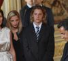 Sa relation avec Richard Attias a commencé avant que Nicolas Sarkozy ne soit élu président de la République en 2007.

La nouvelle Première Dame Cecilia Sarkozy avec sa fille Jeanne-Marie et son beau-fils Pierre, au moment où son mari, le Président élu Nicolas Sarkozy, prononce son discours d'acceptation lors de la cérémonie officielle d'intronisation qui s'est tenue au Palais de l'Elysée à Paris, France, le 16 mai 2007. Photo by Christophe Guibbaud/ABACAPRESS.COM