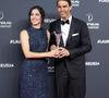 Cela signifie que le nouveau-né devrait naître dans le courant de l’été
Rafael Nadal et Xisca Perello — Laureus World Sports Awards 2024 à Madrid. AGENCE / BESTIMAGE