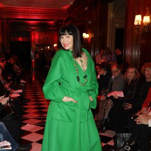 Exclusif - Mathilda May - Défilé rétrospectif Nathalie Garçon à l'occasion de ses 35 ans de sa marque lors d'une closing party à l'hôtel Raphael à Paris le 19 novembre 2024.
© Coadic Guirec/Bestimage