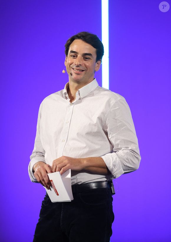 Julian Bugier à la soirée de lancement de la18ème édition du "Pasteurdon" à l'institut Pasteur de Paris le 9 octobre 2024. © Denis Guignebourg/BestImage