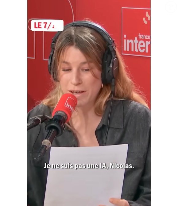 Qui effectuait une chronique chaque mercredi dans l'émission présentée par Léa Salamé et Nicolas Demorand

Lison Daniel sur France Inter