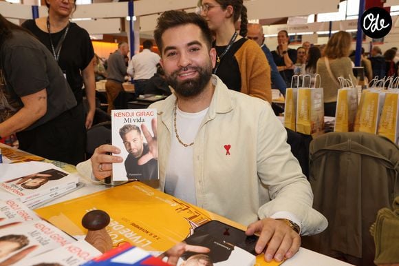 Kendji Girac à la Hall Georges Brassens de Brive-la-Gaillarde pour la 43 ème Foire du Livre de Brive, le 8 novembre 2025. © Jean-Marc Lhomer/Bestimage