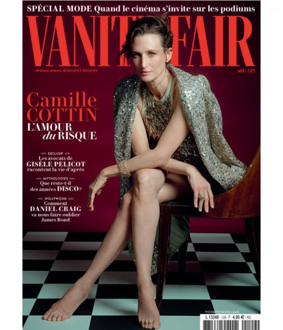 Couverture "Vanity Fair" mercredi 26 février 2025