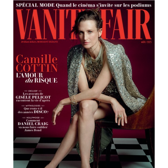 Couverture "Vanity Fair" mercredi 26 février 2025