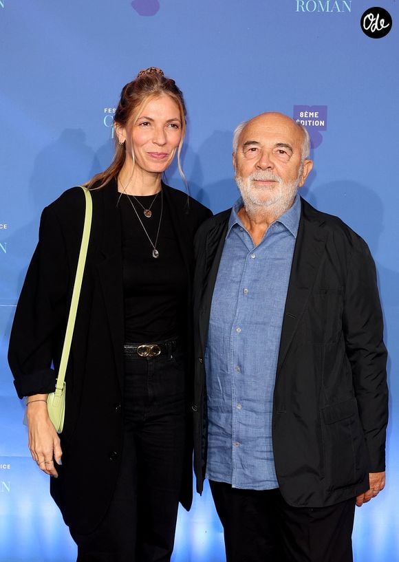 Gérard Jugnot et sa femme Patri­cia Campi - Tapis rouge de la 3ème soirée du Festival Cinéroman au Pathé Gare du Sud à Nice le 30 septembre 2026. © Bruno Bebert - Dominique Jacovides / Bestimage