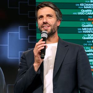 Tony Estanguet lors du tirage au sort des Internationaux de France de Tennis de Roland Garros 2026 à Paris, le 21 Mai 2026. 

© Bertrand Rindoff/Bestimage