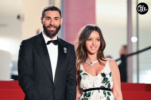 Karim Benzema et Lyna Khoudri assistent à la première du film « 13 Jours 13 Nuits » à Cannes, en France, le 23 mai 2025, dans le cadre du 78e Festival de Cannes. Photo : Aurore Marechal/ABACAPRESS.COM