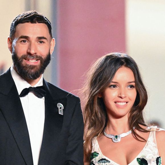 Karim Benzema et Lyna Khoudri assistent à la première du film « 13 Jours 13 Nuits » à Cannes, en France, le 23 mai 2025, dans le cadre du 78e Festival de Cannes. Photo : Aurore Marechal/ABACAPRESS.COM