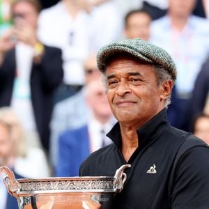 Yannick Noah - Novak Djokovic remporte les Internationaux de France de tennis de Roland Garros 2023 face à Casper Ruud à Paris le 11 juin 2023. © Jacovides-Moreau/Bestimage