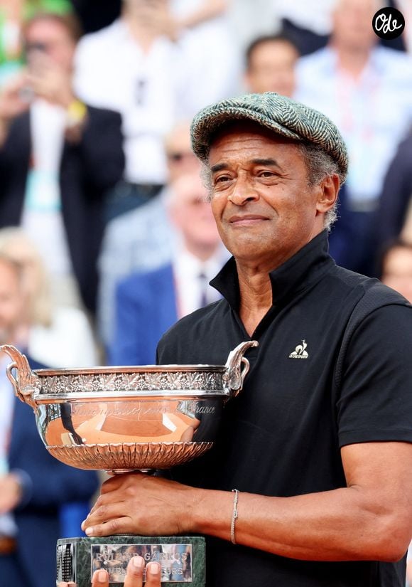 Yannick Noah - Novak Djokovic remporte les Internationaux de France de tennis de Roland Garros 2023 face à Casper Ruud à Paris le 11 juin 2023. © Jacovides-Moreau/Bestimage