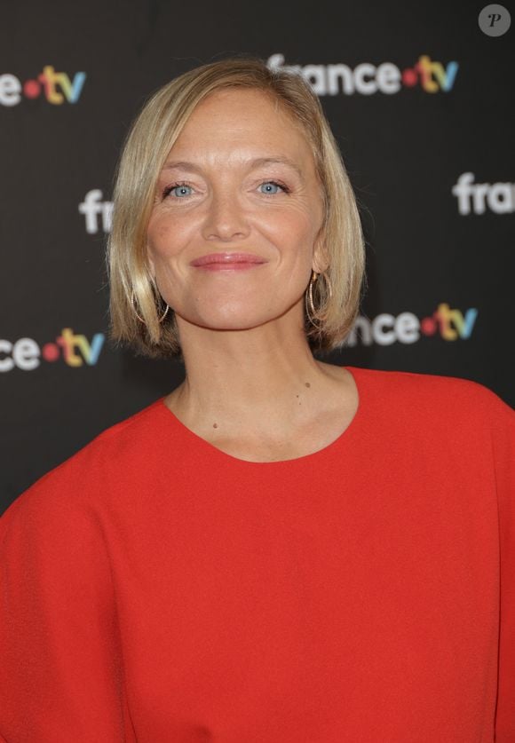 Maya Lauqué au photocall de la conférence de presse de rentrée de France Télévisions à Paris, France, le 4 septembre 2024. © Coadic Guirec/Bestimage