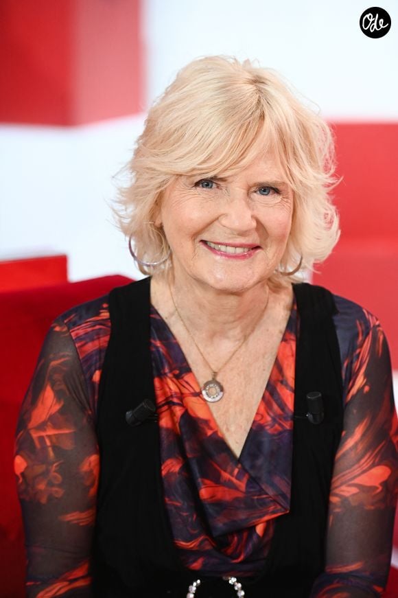 Exclusif - Catherine Ceylac - Enregistrement de l'émission Vivement dimanche au studio Rive Gauche, presentée par Michel Drucker . Diffusion sur France 3 le 22/03/2026. Photos prises le 11 mars 2026. © Guillaume Gaffiot / Bestimage