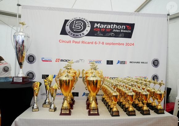 Exclusif - Illustration - Jour 3 - Les célébrités lors du marathon Karting Jules Bianchi au circuit Paul Ricard au Castellet le 8 septembre 2024.
© Anne-Sophie Guebey via Bestimage