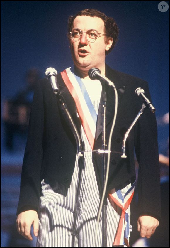 Photo d'archives de Coluche