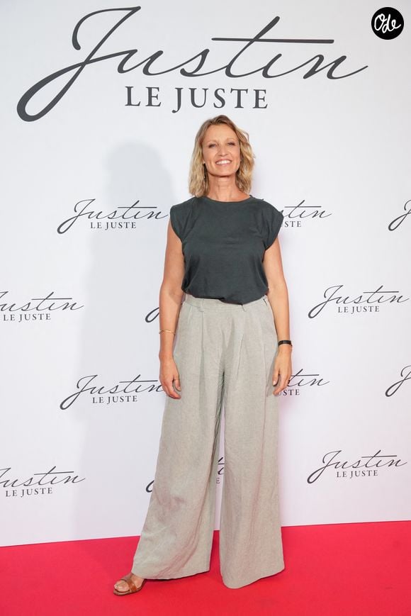 Alexandra Lamy lors de la première du film "Justin le Juste" au cinéma UGC Ciné Cité Les Halles à Paris le 14 septembre 2026. © Anne-Sophie Guebey / Bestimage