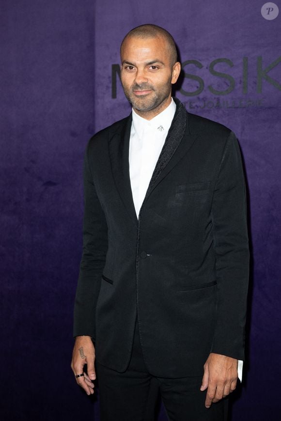 Tony Parker assiste au défilé Messika Womenswear printemps/été 2026 dans le cadre de la semaine de la mode à Paris, France, le 03 octobre 2025. Photo by Aurore Marechal/ABACAPRESS.COM