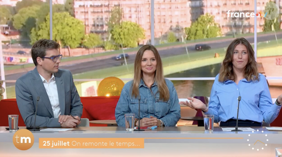 Alizé Boissin présente sa première chronique dans Télématin, sur France 2.