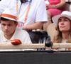 Louis Bielle-Biarrey en couple avec une jeune femme, une grande étape bientôt franchie

Louis Bielle-Biarrey et sa compagne Chiara dans les tribunes lors des Internationaux de France de Tennis de Roland Garros. Paris. © Dominique Jacovides/Bestimage