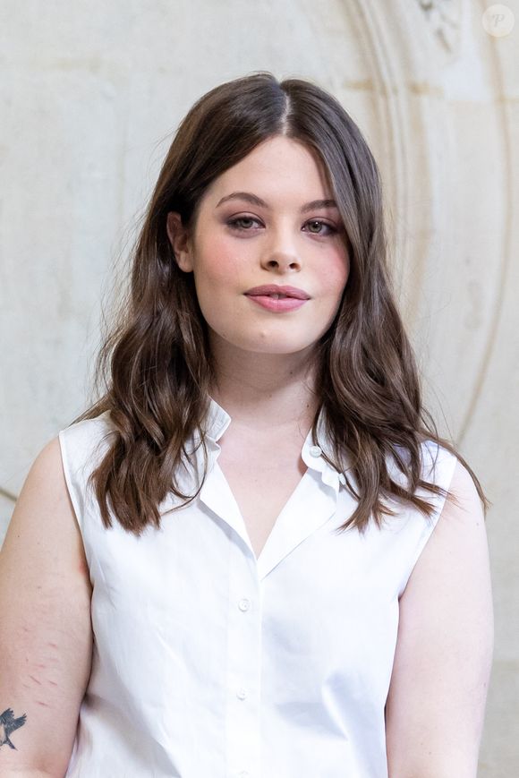 Anna Biolay au photocall du défilé de mode Christian Dior collection Haute Couture Automne/Hiver 2023/24 lors de la Fashion Week de Paris à Paris, le 3 juillet 2023. 

Photo : Borde-Rindoff / Bestimage