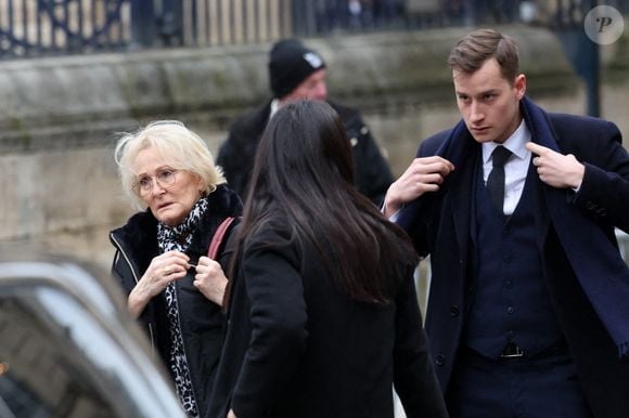 Yann Le Pen -  Arrivées à l'hommage à Jean-Marie Le Pen en l’église Notre-Dame du Val-de-Grâce à Paris le 16 janvier 2025.

© Cyril Moreau / Bestimage