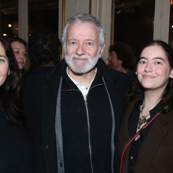 Cristiana Reali, Francis Huster et leur fille Elisa- Cocktail au Théâtre du Gymnase à la suite de la Première soirée de la Pièce " En thérapie ". Paris, France, le 17 Janvier 2026.

© Bertrand Rindoff / Bestimage