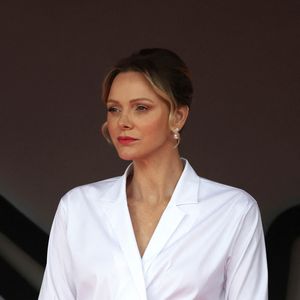 La princesse Charlene de Monaco, au Monaco E-Prix 2025, Round 7, le 4 mai 2025. 

Photo : Claudia Albuquerquet / Bestimage