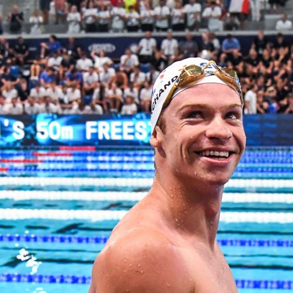 Leon Marchand (FRA) - Championnats d'Europe de natation au Centre aquatique olympique à Saint-Denis le 16 août 2026.
© Baptiste Autissier / PsnewZ / Bestimage