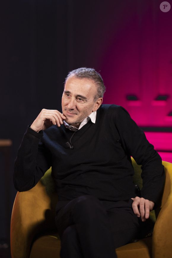 Exclusif - Rendez-vous avec Elie Semoun dans les locaux de Webedia lors d'une interview pour Purepeople à Levallois-Perret le 19 mars 2024. © Cyril Moreau/Bestimage