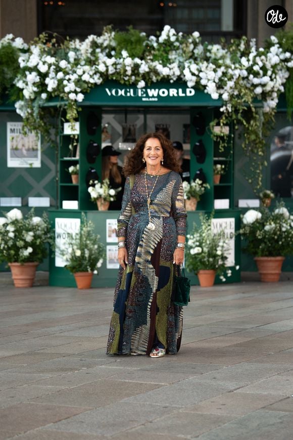 Angela Missoni au Vogue World 2026 à la Galleria Vittorio Emanuele II le 22 septembre 2026
©SGPItalia