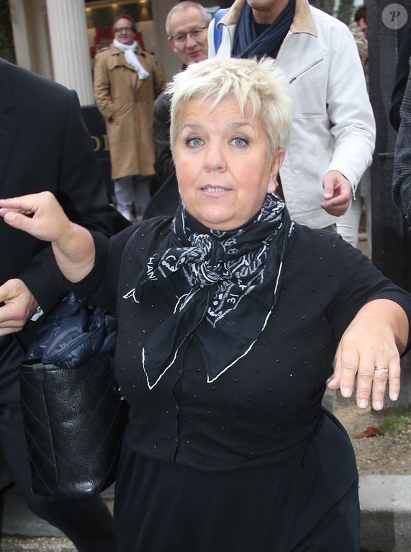 Exclusif - Mimie Mathy à l'enregistrement de l'émission "Vivement Dimanche" à Paris, le 5 novembre 2014.

Photo : Agence / Bestimage