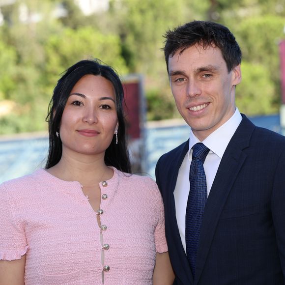 Marie et Louis Ducruet - Le prince de Monaco a inauguré l'exposition "Monaco et les Napoléon(s) - Destins croisés", au Grimaldi Forum à Monaco. Claudia Albuquerque / Bestimage