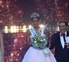 Si elle est devenue la Miss France la plus âgée samedi soir dernier à l'issue de la cérémonie,

Miss France 2025, sur TF1           
Crédits : Pierre Billard/sipa press via Bestimage