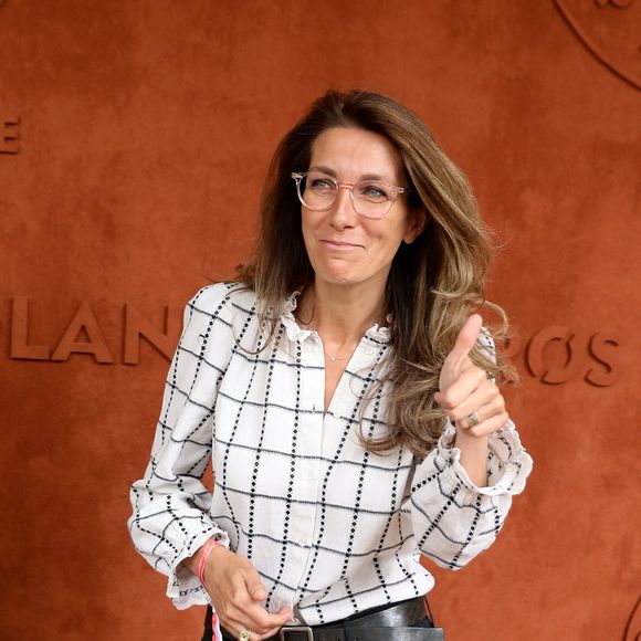 Anne-Claire Coudray au village (jour 13) lors des Internationaux de France de Tennis de Roland Garros 2022 à Paris, France, le 3 juin 2022. © Dominique Jacovides/Bestimage