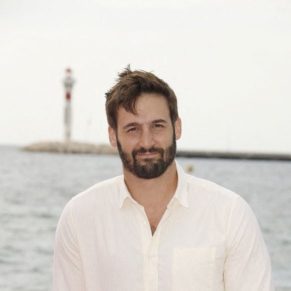 Guillaume Labbe Photocall sur le ponton de l'Hôtel Barrière Le Majestic La 4ème saison de CANNESERIES à Cannes samedi 9 octobre 2021. © Christophe Aubert via Bestimage
