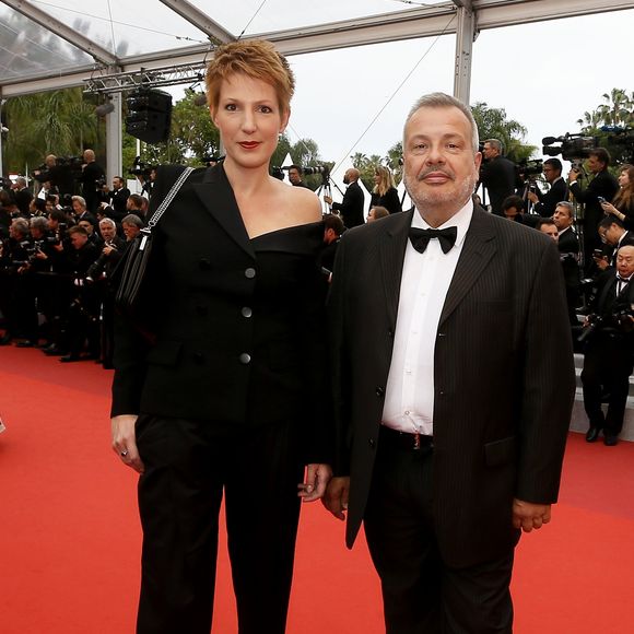 Natacha Polony et son mari Périco Légasse - Montée des marches du film "Sibyl" lors du 72ème Festival International du Film de Cannes. Le 24 mai 2019
© Jacovides-Moreau / Bestimage