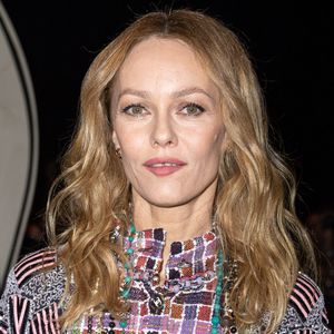 Vanessa Paradis - Front Row au deuxième défilé de mode Haute-Couture Chanel au Grand Palais Éphémère lors de la Fashion Week Printemps-été 2023 de Paris, France, le 24 janvier 2023. © Olivier Borde/Bestimage