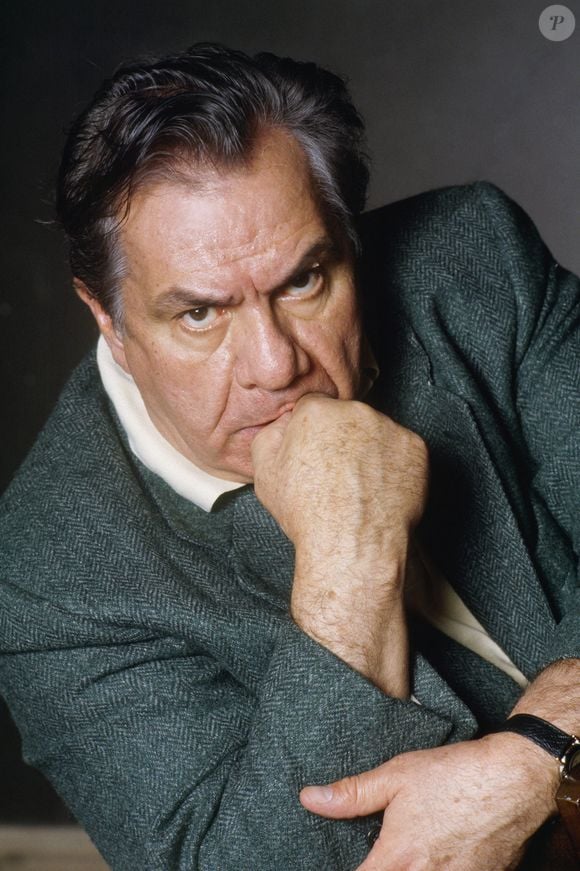 Photo d'archive de l'acteur Michel Galabru à Paris, France, en 1987. Photo by Pascal Baril/ABACAPRESS.COM